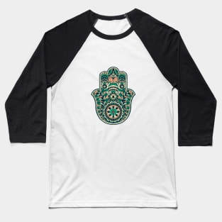 ORNAMENTAL HAMSA HAND abstract gift Baseball T-Shirt